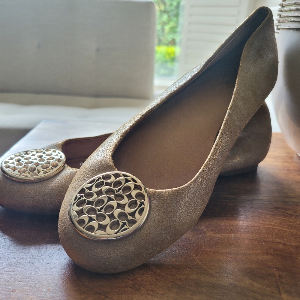 Coach Carson Ballet Flats